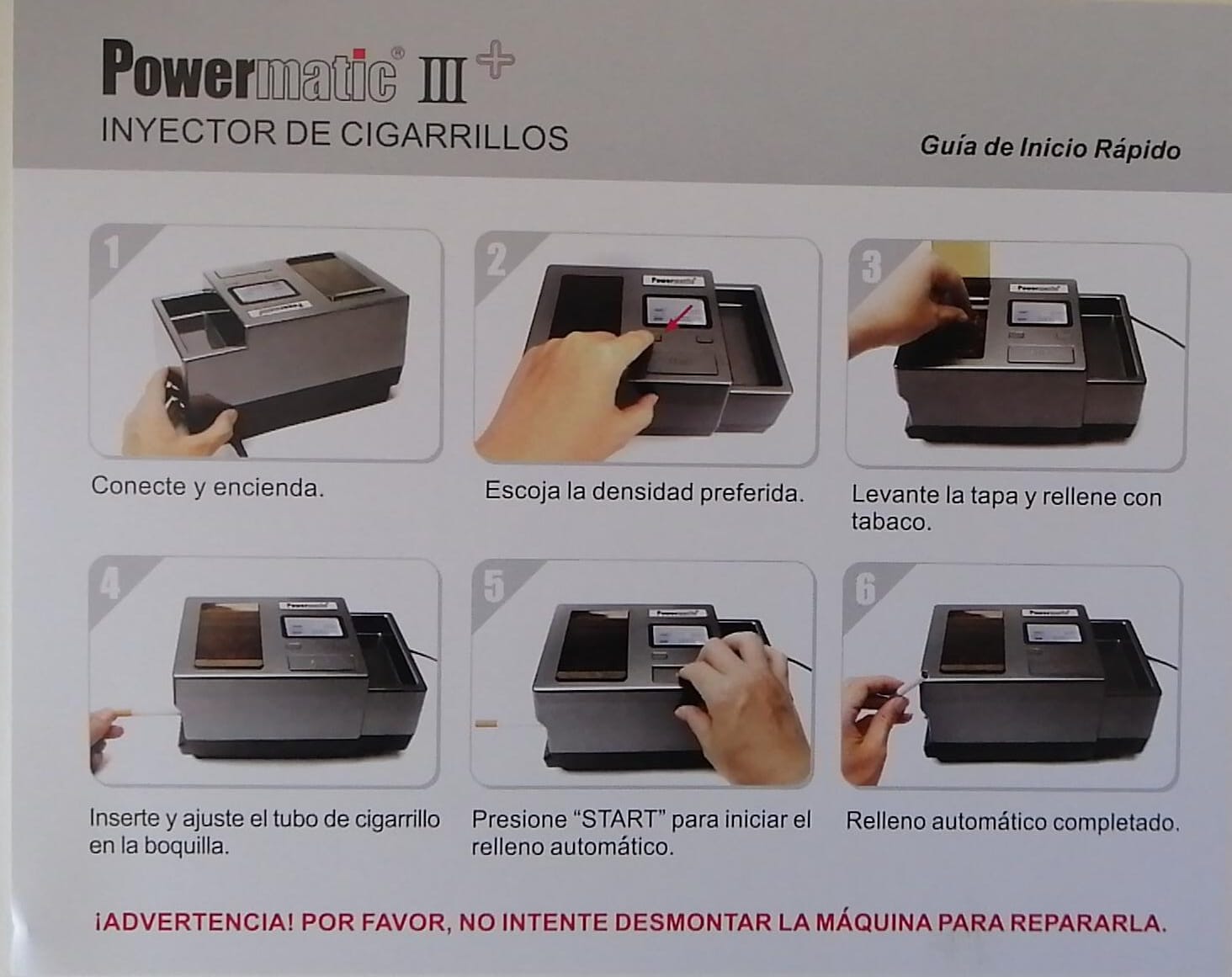 Powermatic III Plus es el nuevo modelo de entubadora automática.